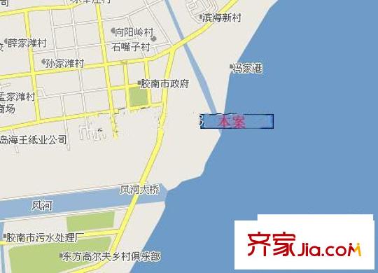 奧潤馨海國際城交通圖