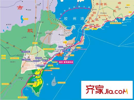 奧潤馨海國際城區(qū)位圖