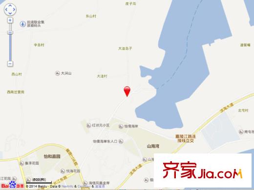 頤海藍(lán)灣交通圖