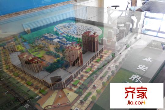 金石永安府沙盤圖
