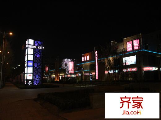 城中城商業(yè)街夜景（20140510）