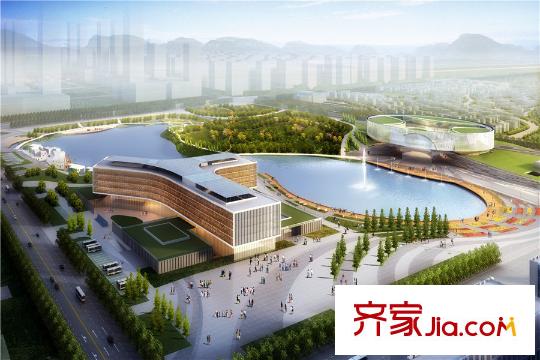 中航綠城理想城周邊配套之會展中心