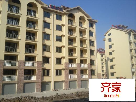 龍山花園外景圖工程進展實景（20101013）