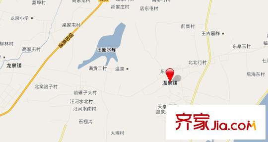香邑泉海別墅交通圖