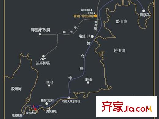 青建香根溫泉墅交通圖