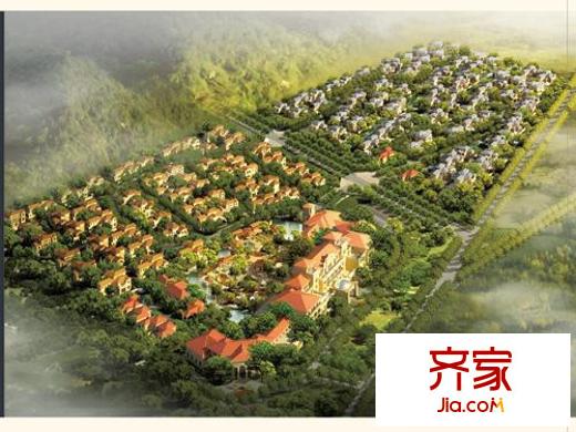青建香根溫泉墅外景圖