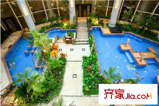 青建香根溫泉墅配套圖周邊配套之青建溫泉度假酒店