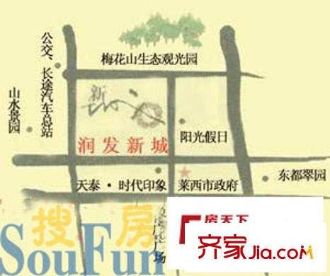 華馨園別墅交通圖