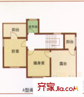 銀泰紫荊城別墅戶型圖銀泰紫荊城 戶型圖 2室1衛(wèi)