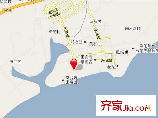 海陽寶龍城交通圖