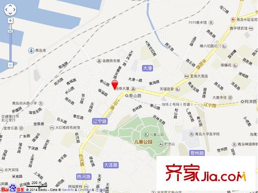 泰山路小區(qū)交通圖
