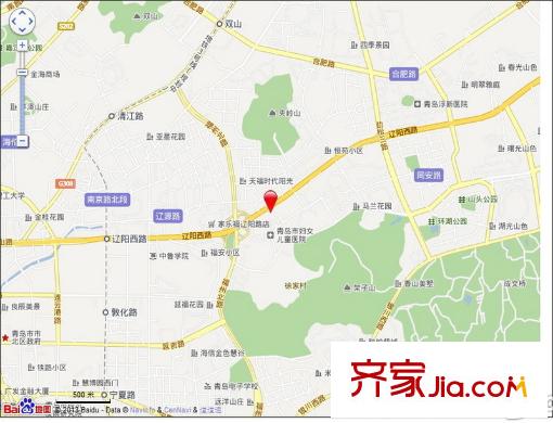 盛世美邦區(qū)位圖
