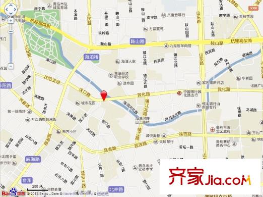 漢口路小區(qū)交通圖