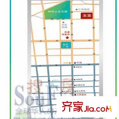 盛泰林語家園交通圖