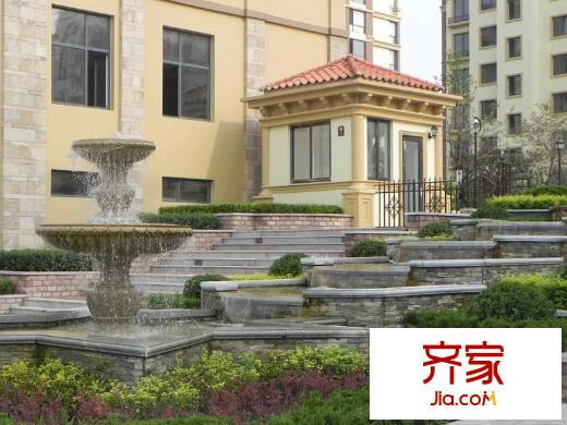 廊橋水岸外景圖