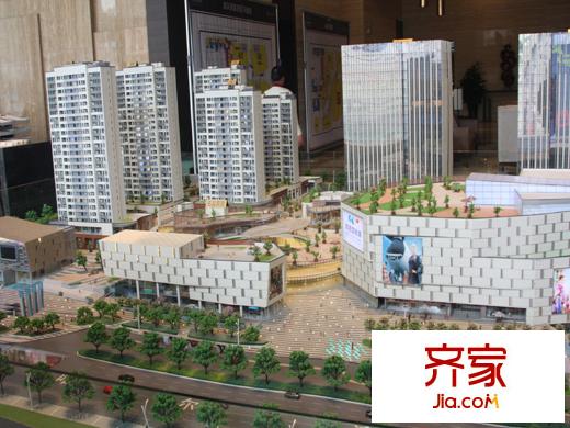 和達(dá)中心城外景圖沙盤圖實(shí)景圖
