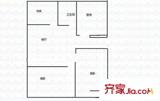永馨苑 2室 戶型圖