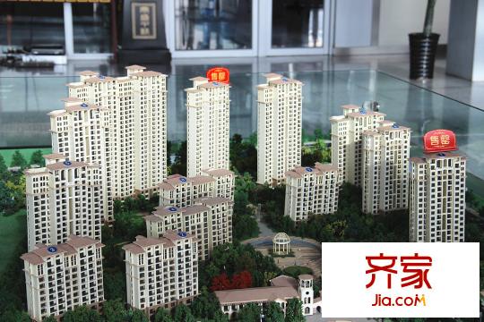 平方米海逸景灣二期北區(qū)沙盤(pán)圖