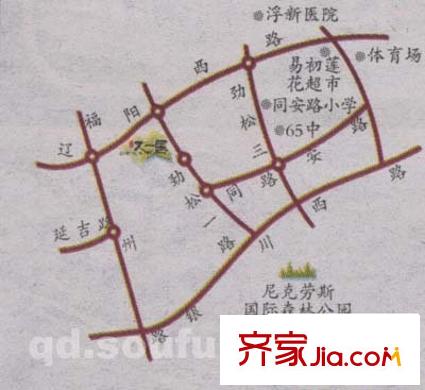 又一居交通圖