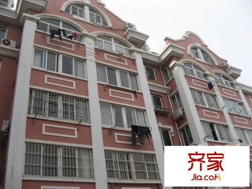 威海路步行街外景圖 