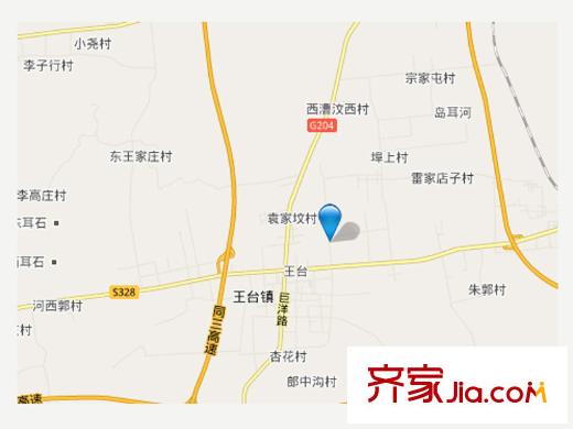 陽光世紀(jì)交通圖區(qū)位圖