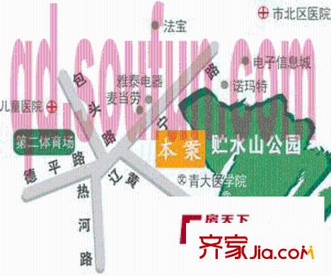 都市華庭交通圖