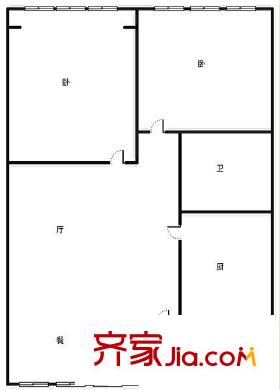 臥鵬小區(qū)戶(hù)型圖2室戶(hù)型圖 2室2廳1衛(wèi)1廚