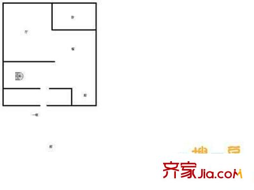 雙龍園 8室 戶型圖