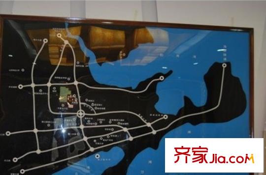 萊茵小鎮(zhèn)交通圖區(qū)位圖