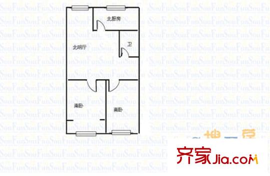 金華苑 3室1廳 90平