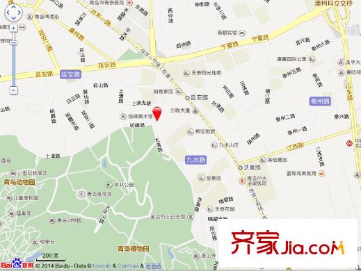 太清路社區(qū)交通圖