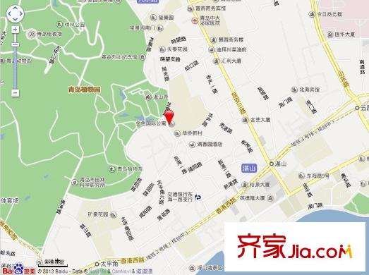 金色國際公寓交通圖