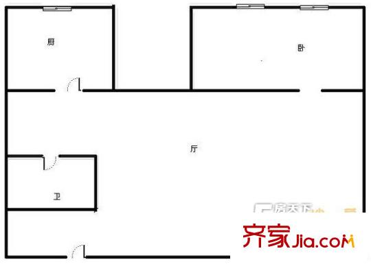 青島 宏凱萬和家園 戶型圖