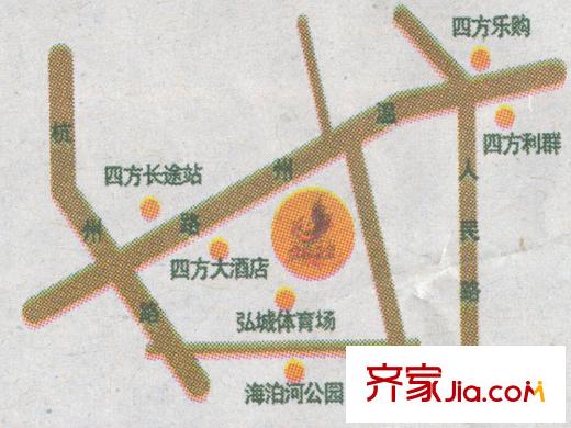萬和家園交通圖