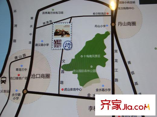 青島印象灣區(qū)位圖