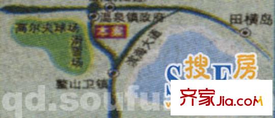 溫泉花園交通圖