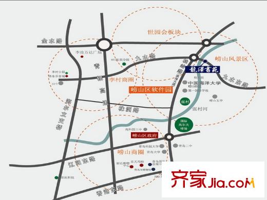 龍澤書苑交通圖