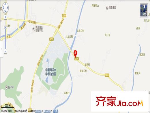 龍澤書苑交通圖