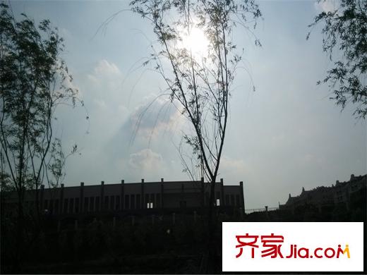 龍澤書苑張村河實景（2014-06-12）