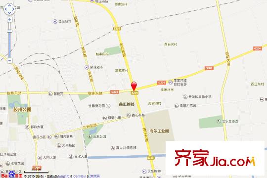 膠州PS小區(qū)交通圖膠州ps小區(qū) 