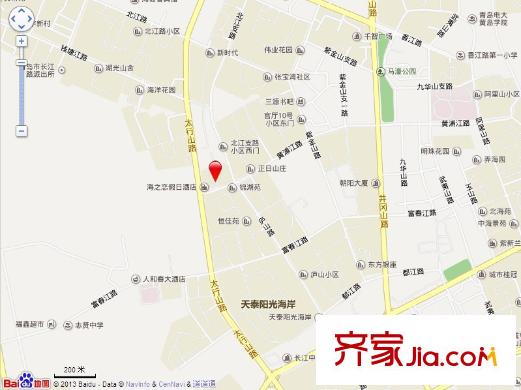 浦江花園交通圖