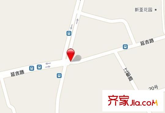 圣園小區(qū)交通圖1