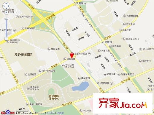 海麗花園北苑交通圖