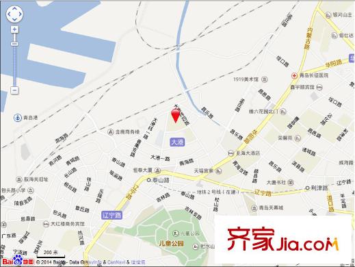 普集路鐵路公寓交通圖