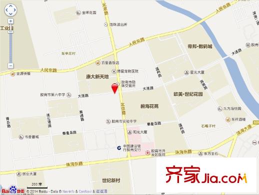 大連路小區(qū)交通圖