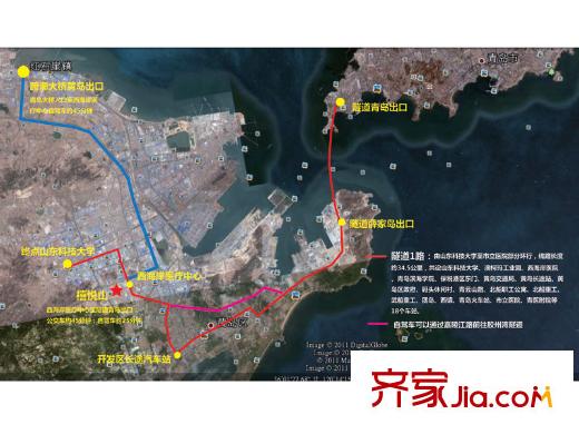 秀蘭禧悅山交通路線圖