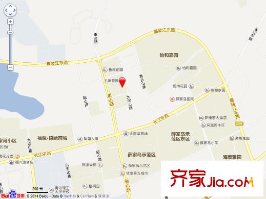 九洲花園交通圖
