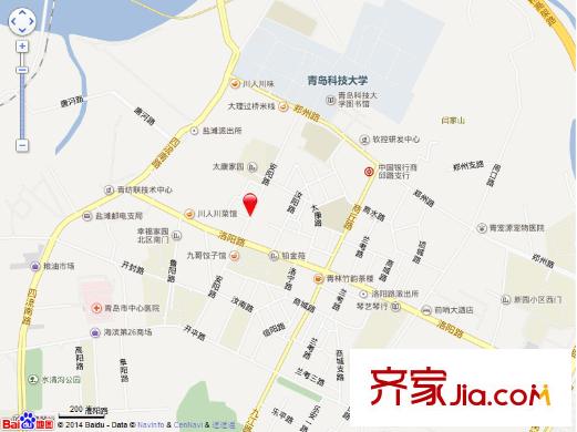 安陽路社區(qū)交通圖