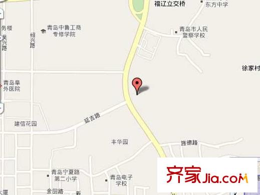天福時(shí)代陽(yáng)光交通圖