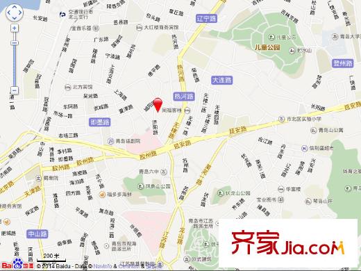 上海路社區(qū)交通圖